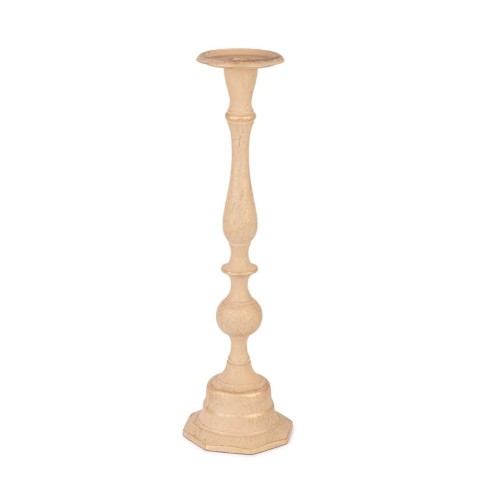 PORTACANDELA 1P JONETTE BEIGE H.47